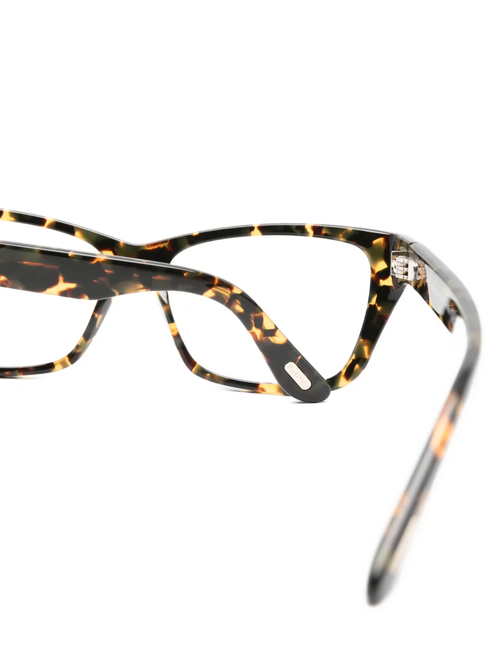  Tom Ford Eyewear Rectangle-frame Glasses - Brown 