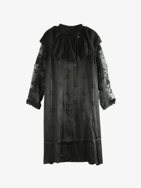 COMMUNS lace ruffled coat