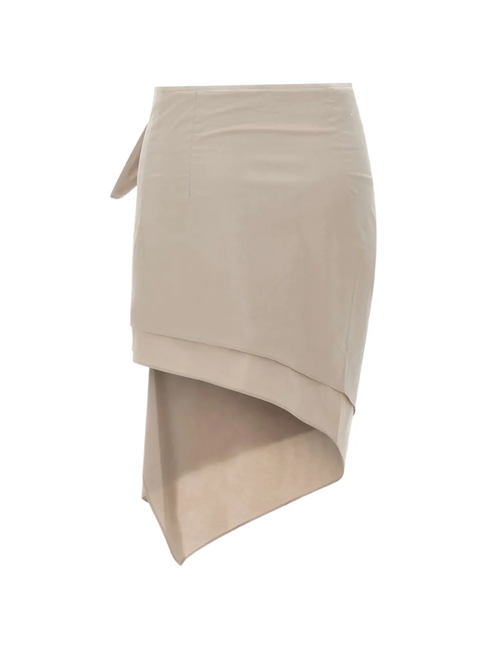  The Garment Cyprus Asymmetric Draped Skirt - Neutrals 