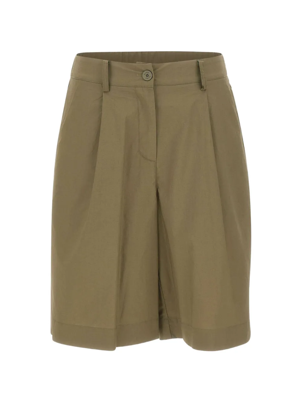 kaos pleated shorts - Verde