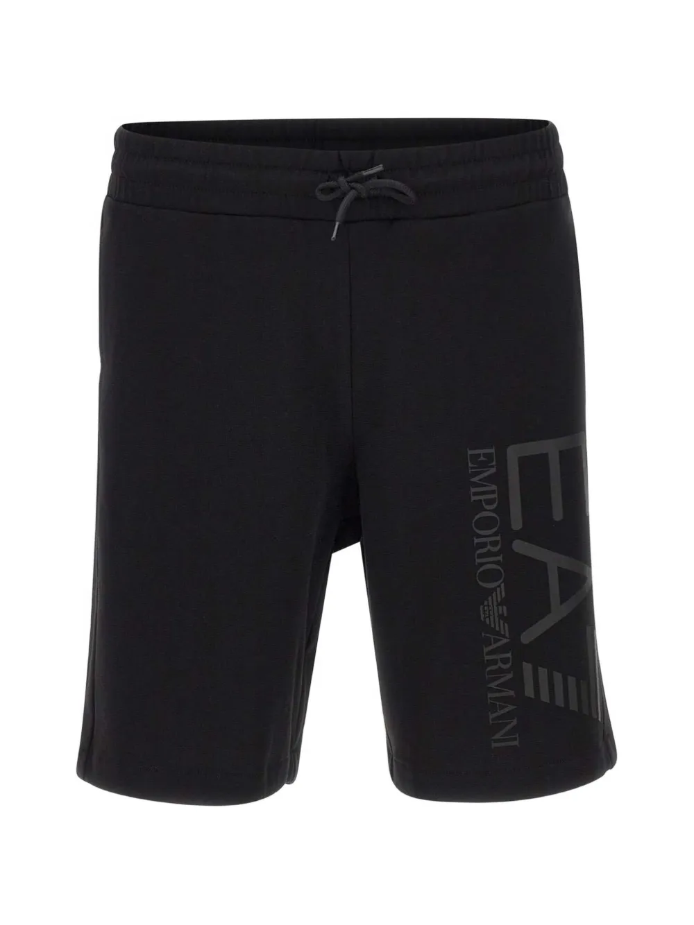Ea7 Emporio Armani Core Identity logo elasticated shorts - Nero