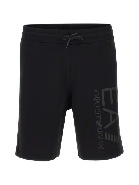 Ea7 Emporio Armani Core Identity logo elasticated shorts