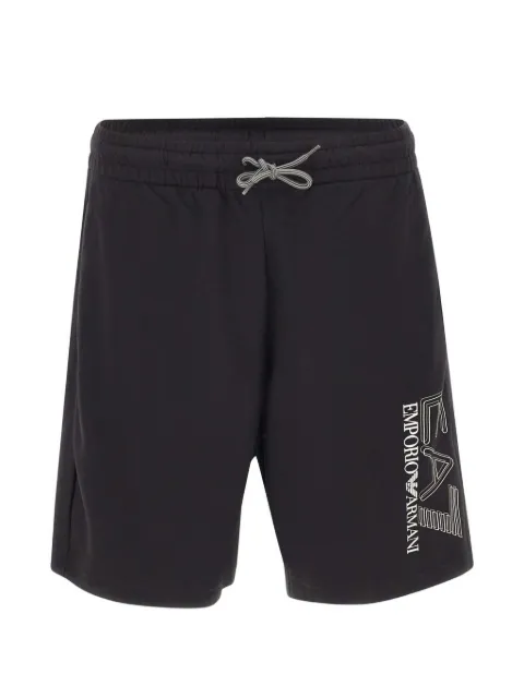 Ea7 Emporio Armani Visibility drawstring logo shorts
