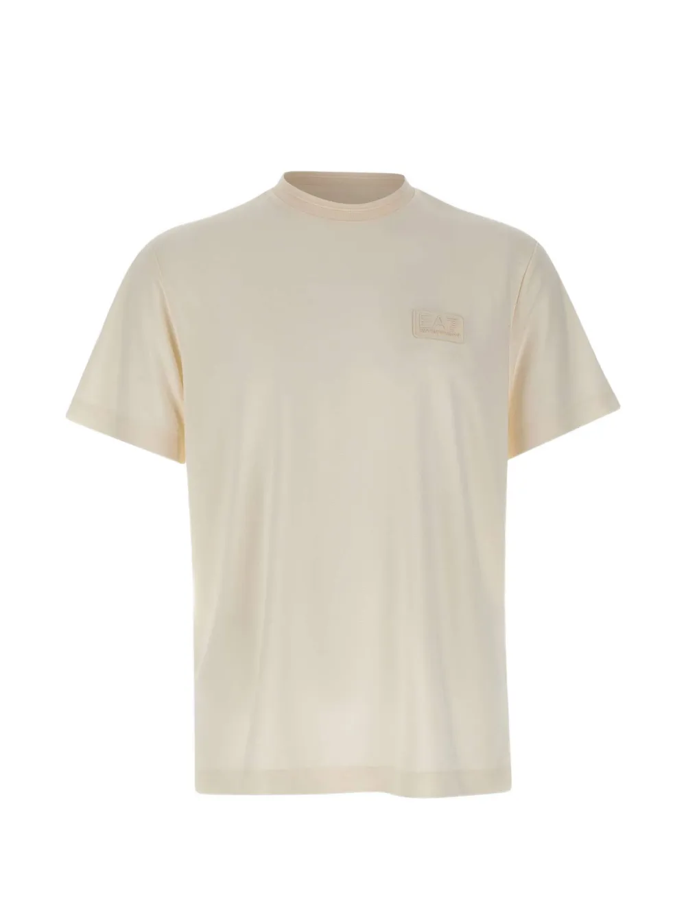 Ea7 Emporio Armani logo-print crew-neck T-shirt - Toni neutri