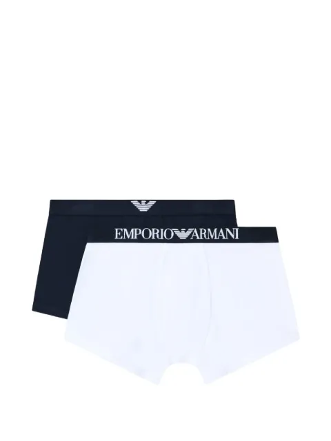 Emporio Armani logo-detail boxers (set of two)