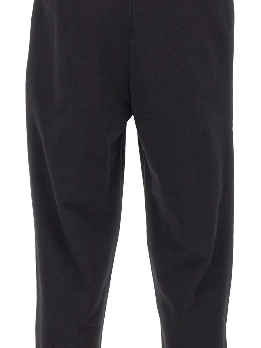 Ea7 Emporio Armani Core Identity broek met elastische tailleband en logoprint Zwart