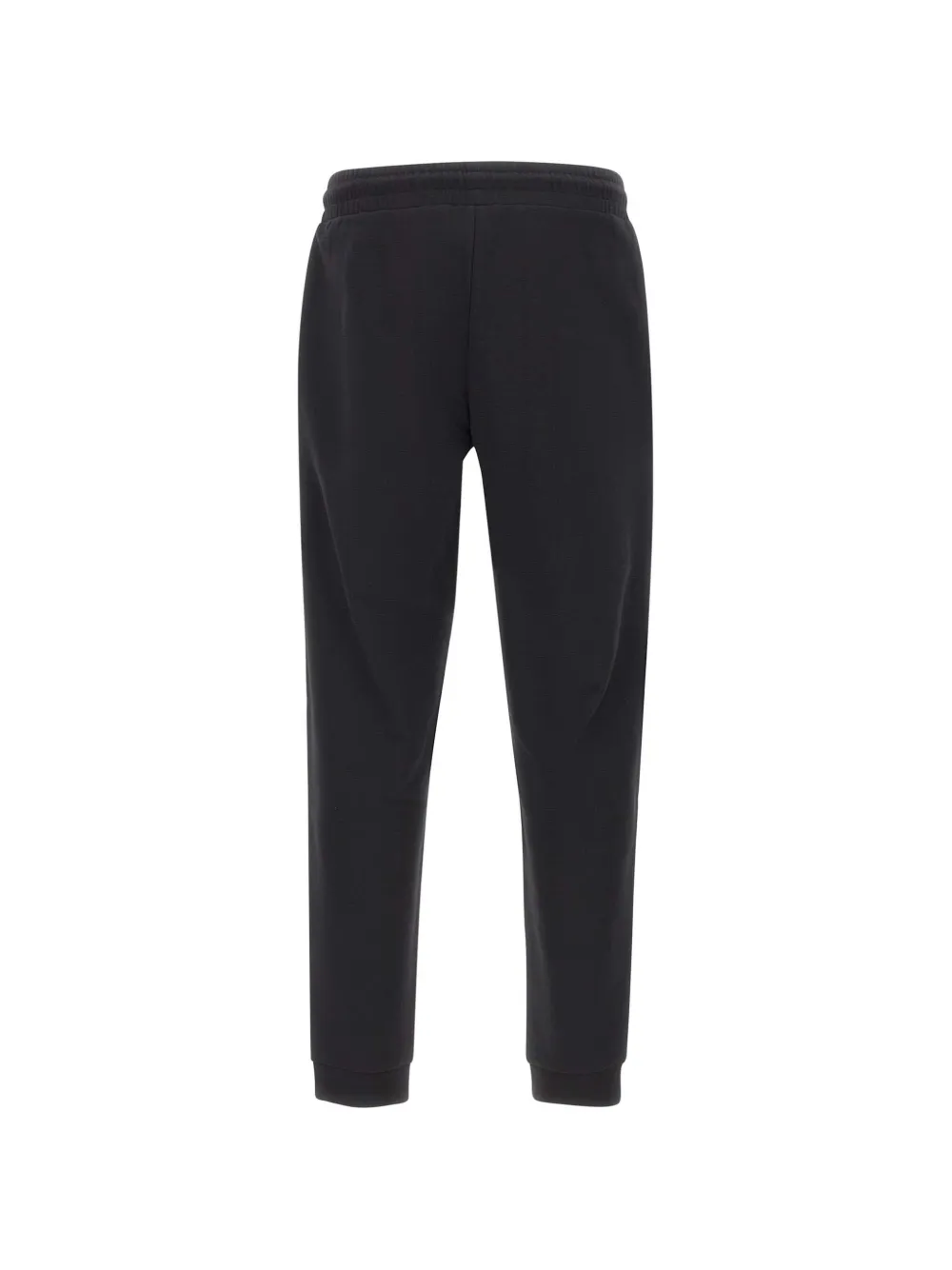 Ea7 Emporio Armani Core Identity broek met elastische tailleband en logoprint Zwart