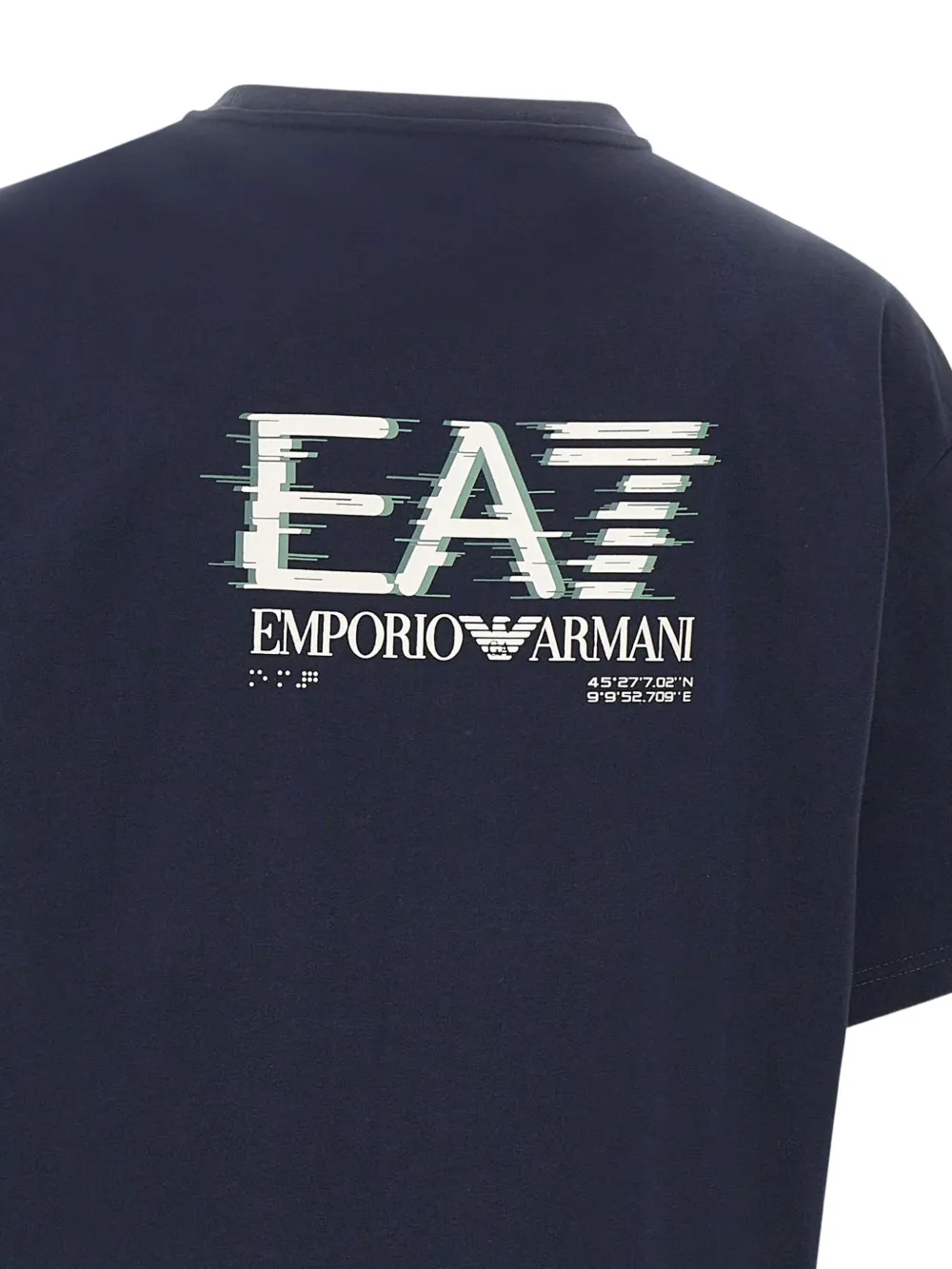 Ea7 Emporio Armani ロゴ Tシャツ | ブルー | FARFETCH JP