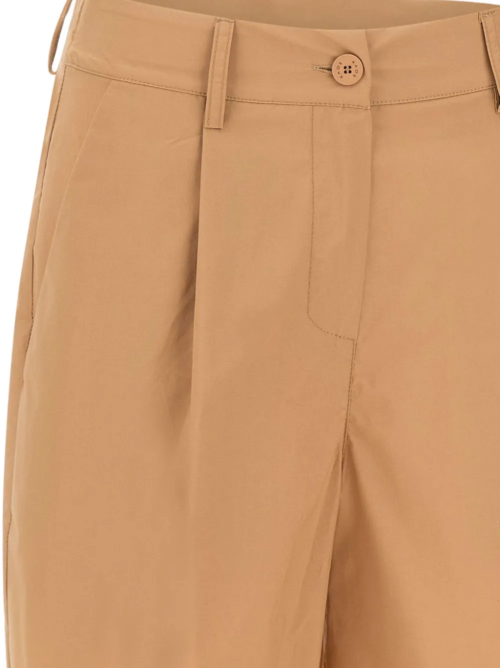 kaos Geplooide shorts Bruin