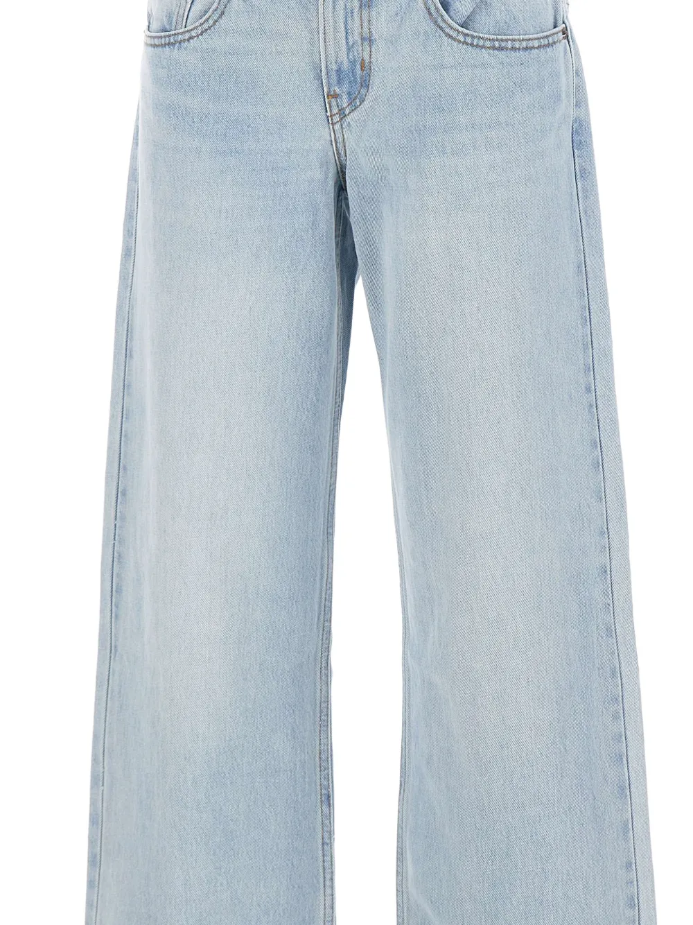  Levi's Low Loose Cotton Wide-leg Jeans - Blue 