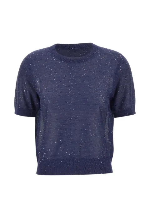 Kangra sequin crew-neck sweater