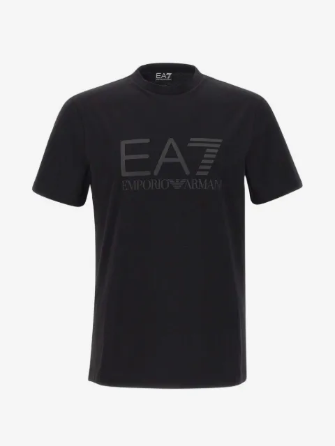 Ea7 Emporio Armani playera con logo estampado