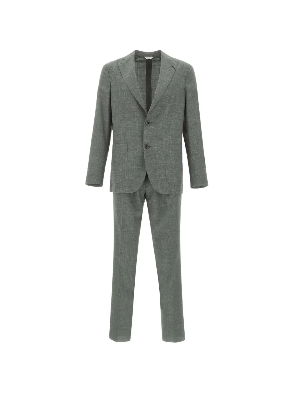 Boglioli peak lapel patch pocket suit - Grigio