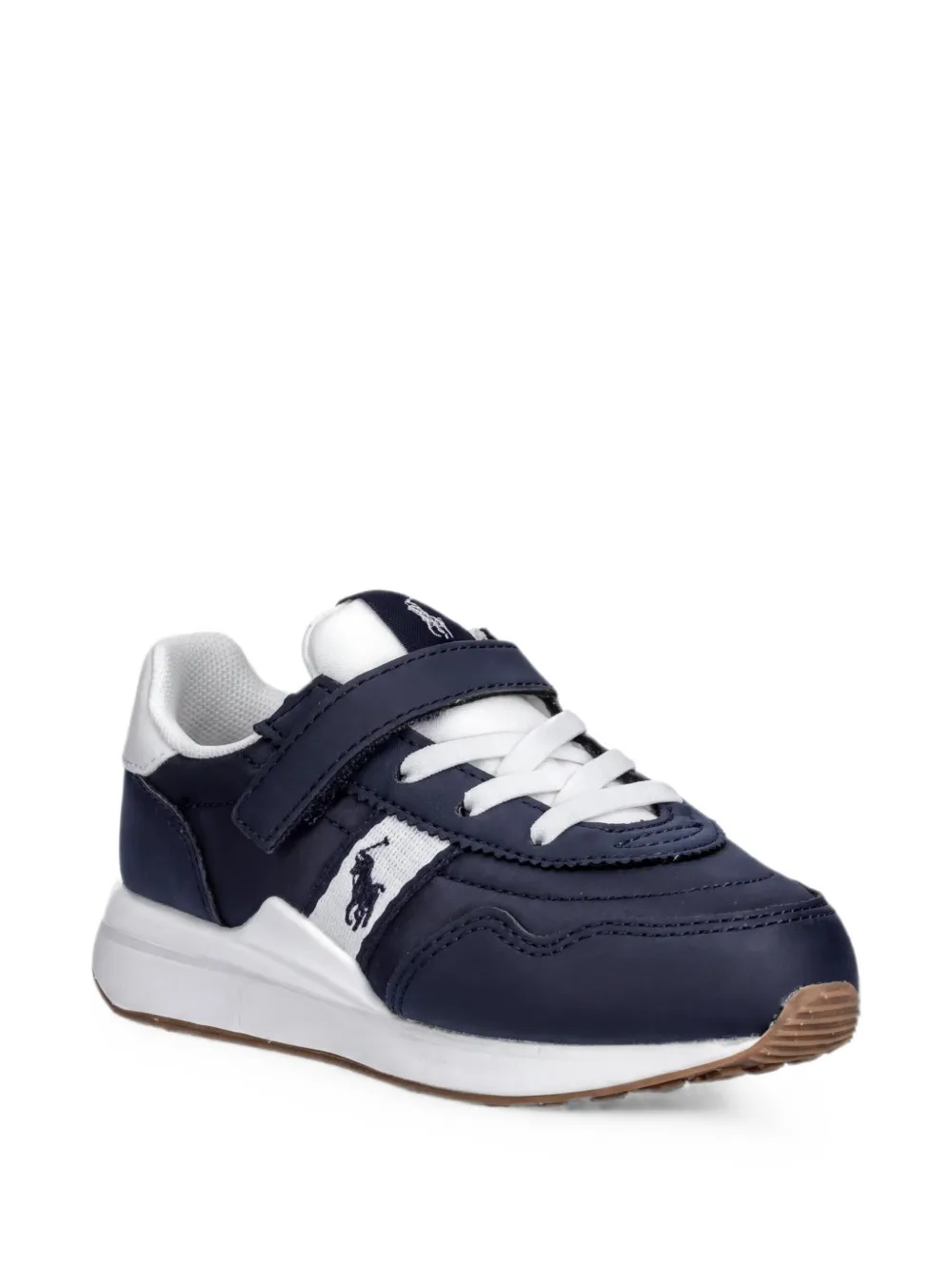 POLO RALPH LAUREN KIDS Sneakers Train 89 con ricamo - Blu