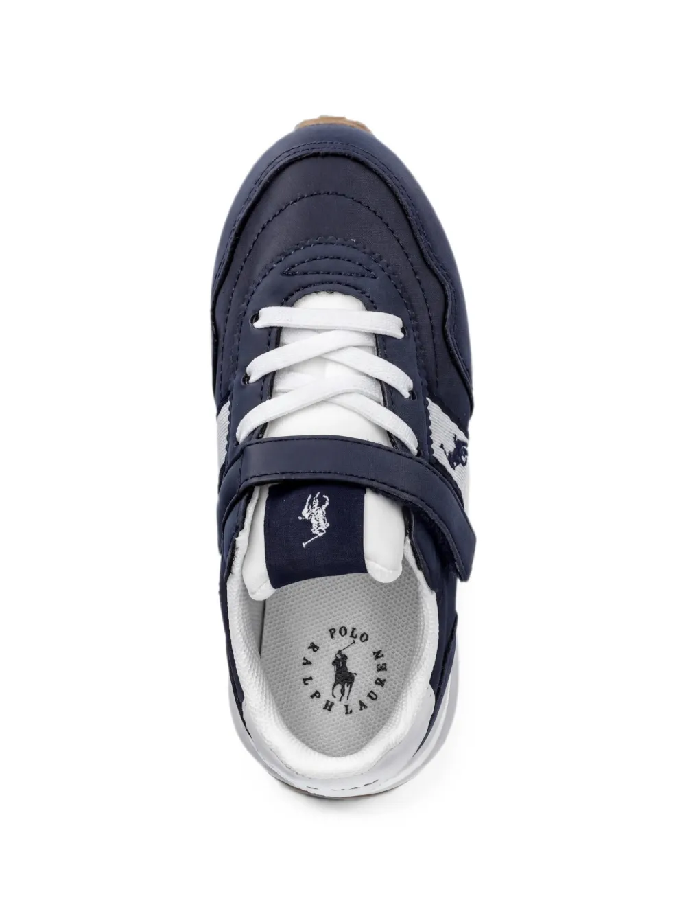 POLO RALPH LAUREN KIDS Train 89 sneakers met borduurwerk Blauw