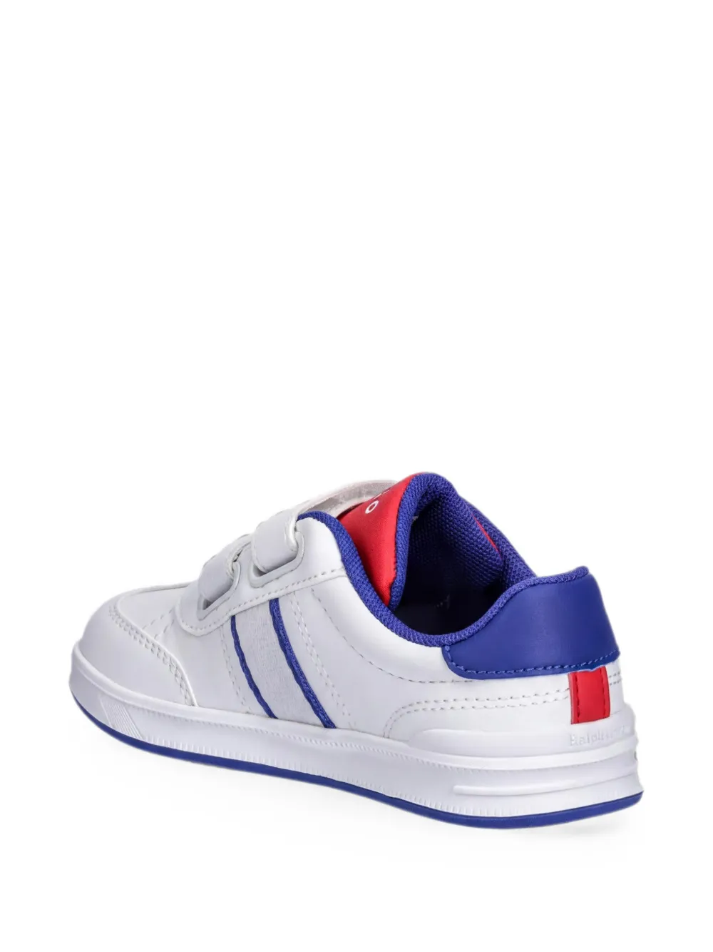 POLO RALPH LAUREN KIDS Heritage Court III touch-strap sneakers Wit