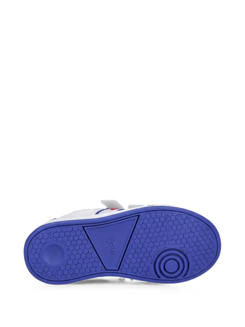 POLO RALPH LAUREN KIDS Heritage Court III touch-strap sneakers Wit