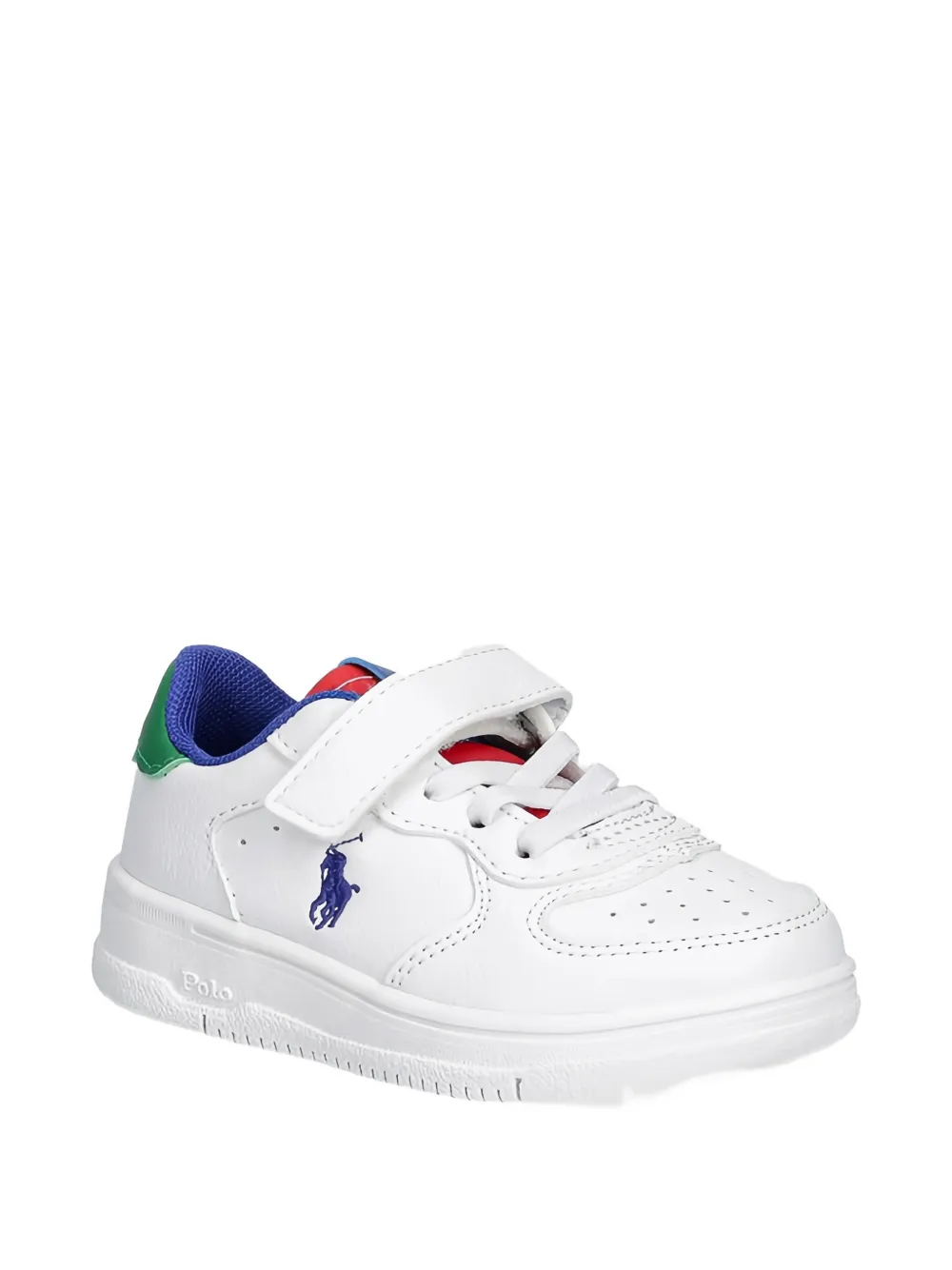 POLO RALPH LAUREN KIDS logo sneakers Wit