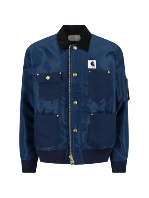 sacai x Carhart WIP canvas pocket jacket