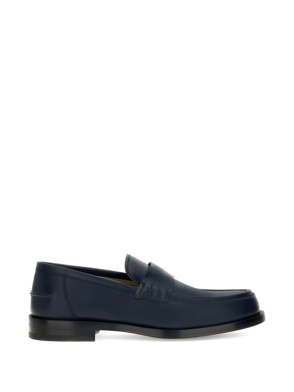 Gianvito Rossi Nicola leather loafers - Blue