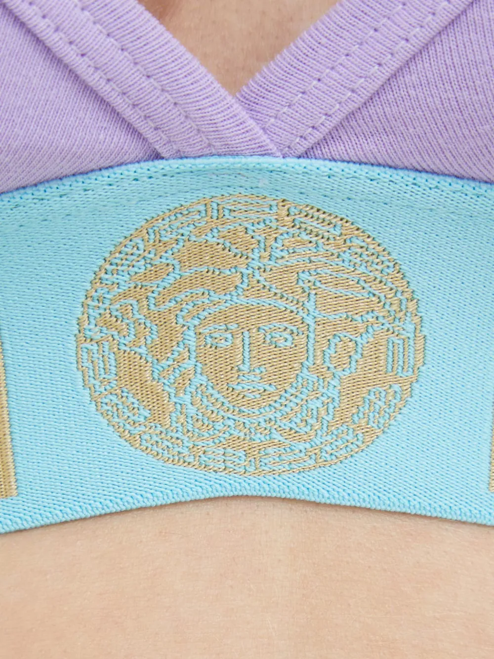 Versace Greca Medusa bra Paars