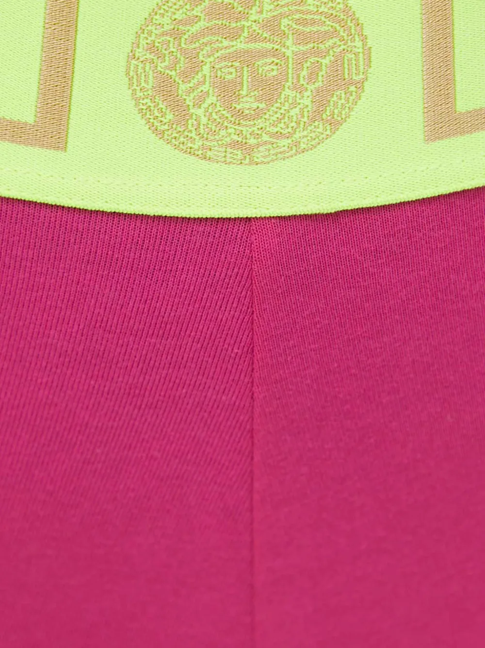Versace Slip met Greca Medusa band Roze