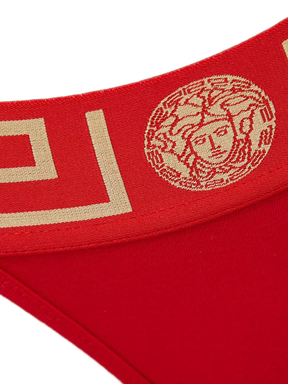 Versace Greca Medusa thong Rood
