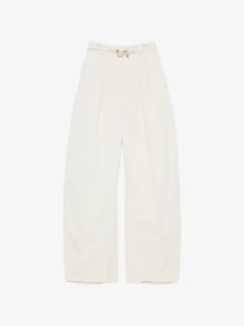 Sportmax Idoneo belt pleated pallazo pants
