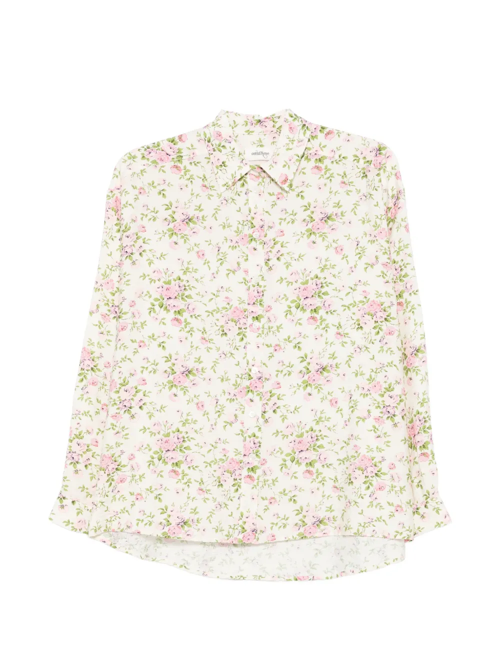 Ottod'Ame floral-print shirt - Toni neutri