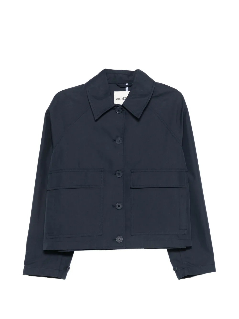Ottod'Ame buttoned flap-pocket jacket - Blu