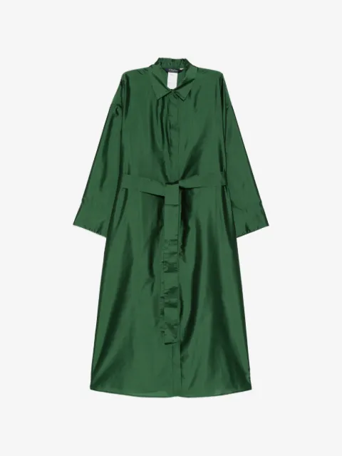 'S Max Mara vestido camiseromidi Smmanna con cinturón