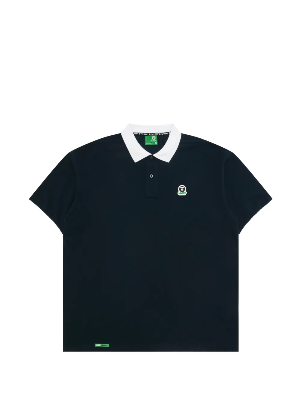 AAPE BY *A BATHING APE® logo polo shirt - Nero