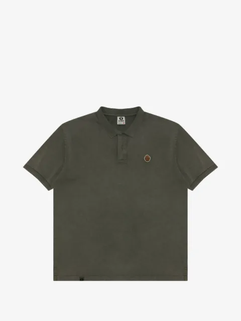 AAPE BY *A BATHING APE® playera tipo polo con aplique