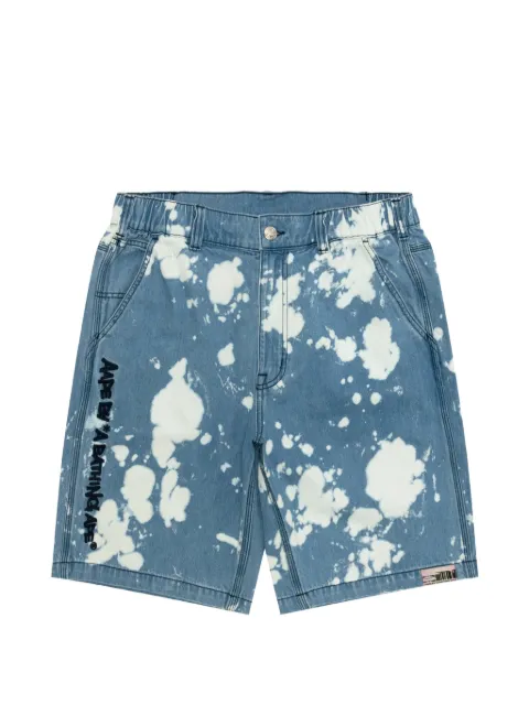 AAPE BY *A BATHING APE® logo-embroidered shorts