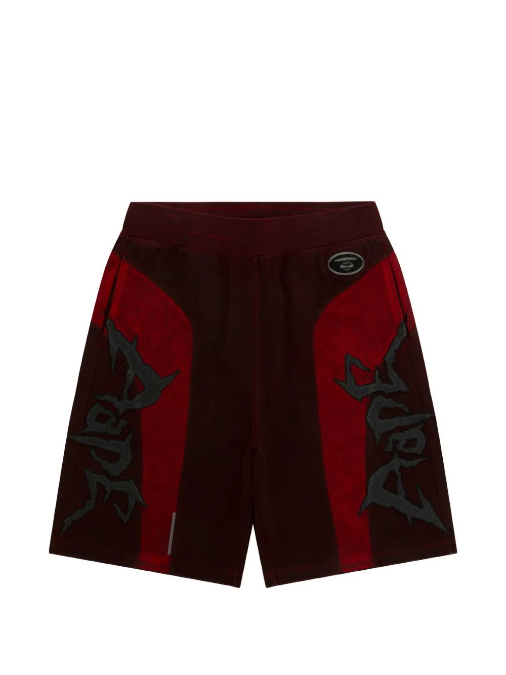 AAPE BY *A BATHING APE® panel logo shorts - Rosso