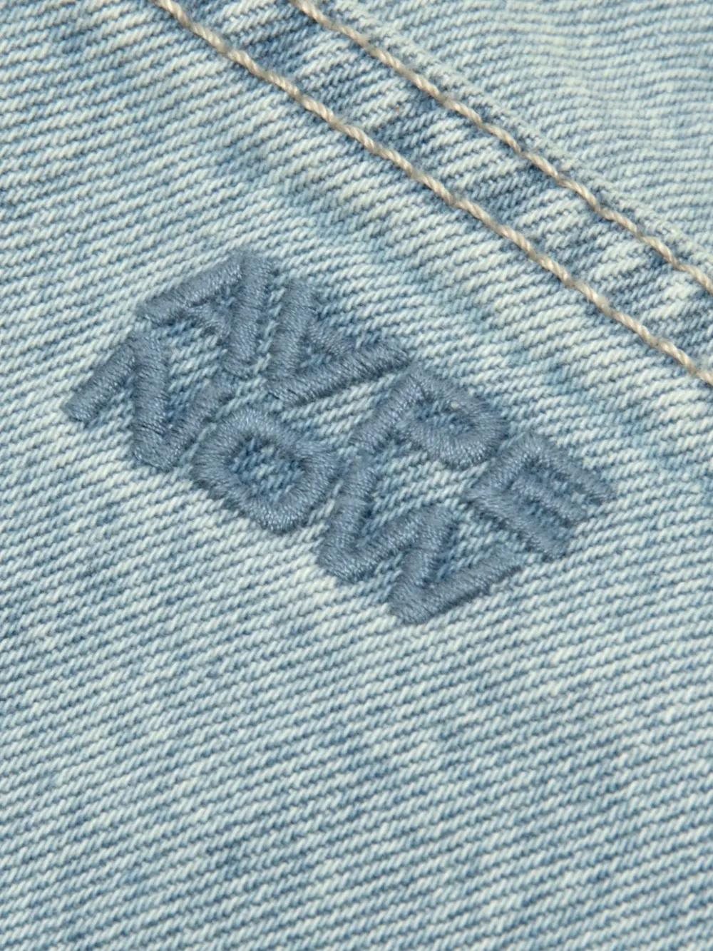 AAPE BY *A BATHING APE Trainingsbroek met geborduurd logo Blauw
