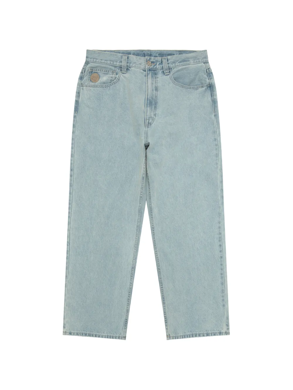 AAPE BY *A BATHING APE® logo embroidered trousers - Blu