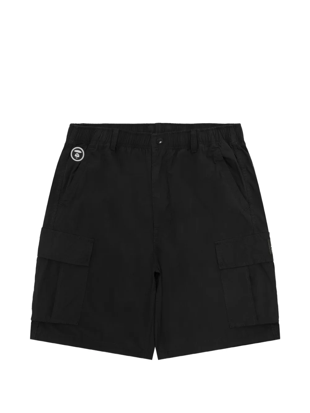 AAPE BY *A BATHING APE® logo-patch cargo shorts - Nero