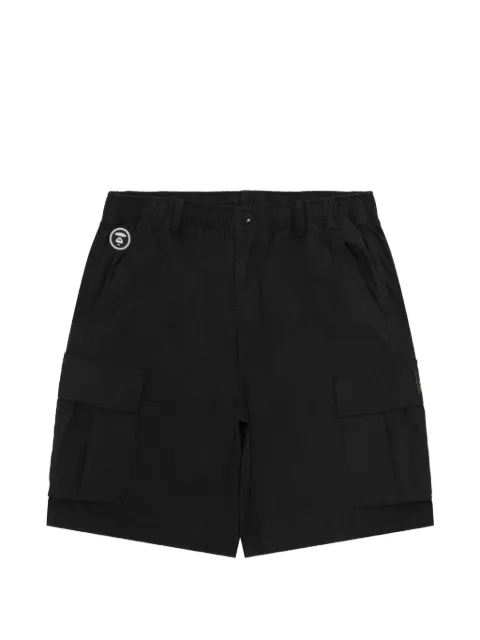 AAPE BY *A BATHING APE® logo-patch cargo shorts