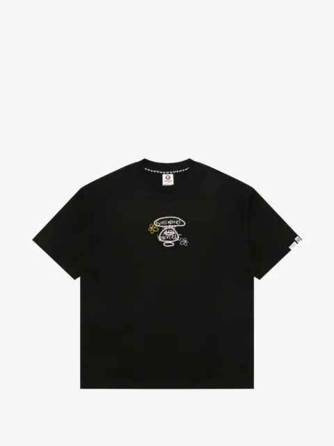 AAPE BY *A BATHING APE® floral-print T-shirt