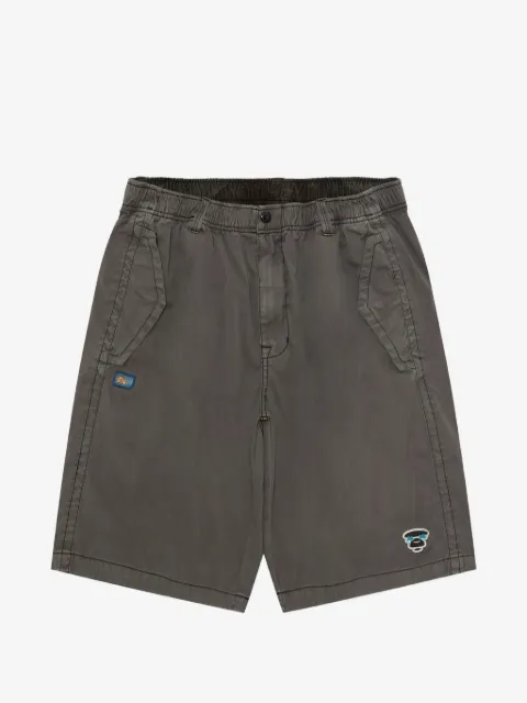 AAPE BY *A BATHING APE® logo-patch shorts