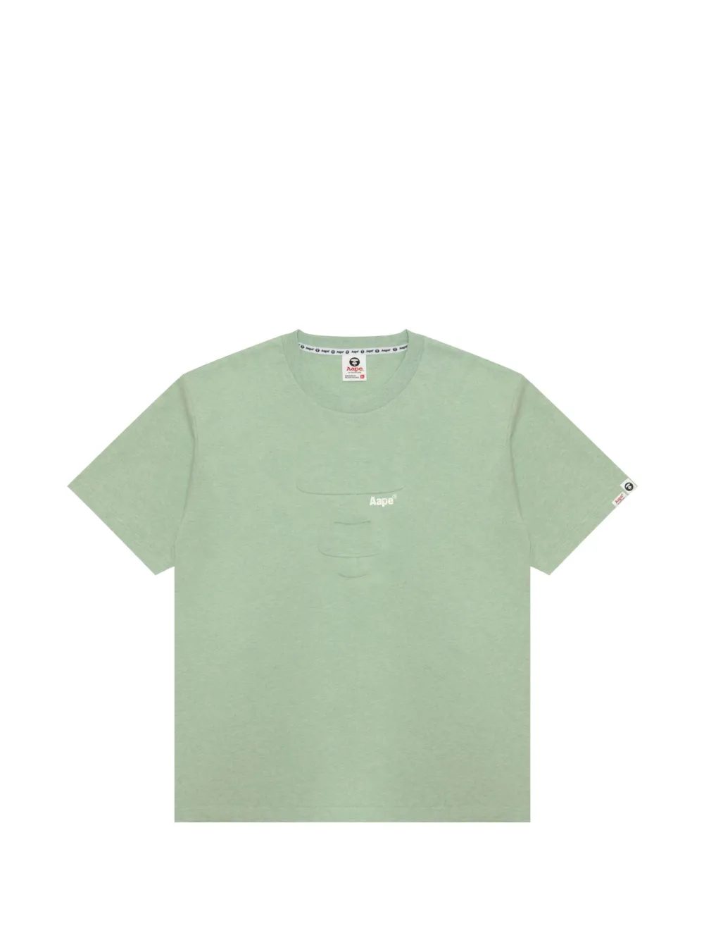 AAPE BY *A BATHING APE® logo T-shirt - Verde