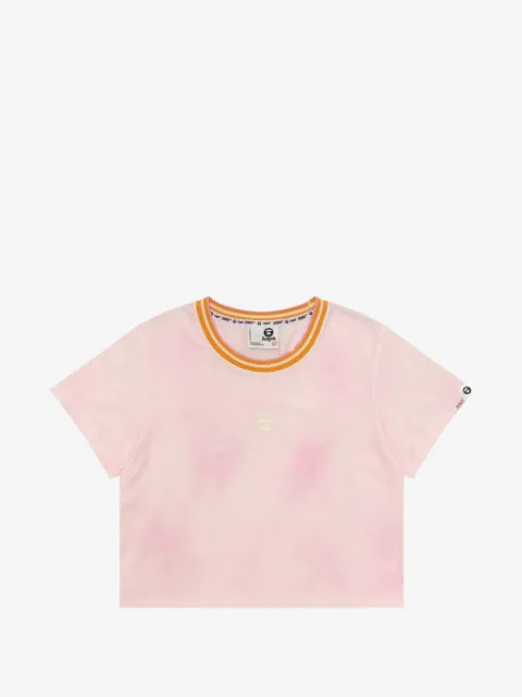 AAPE BY *A BATHING APE® ribbed embroidered T-shirt