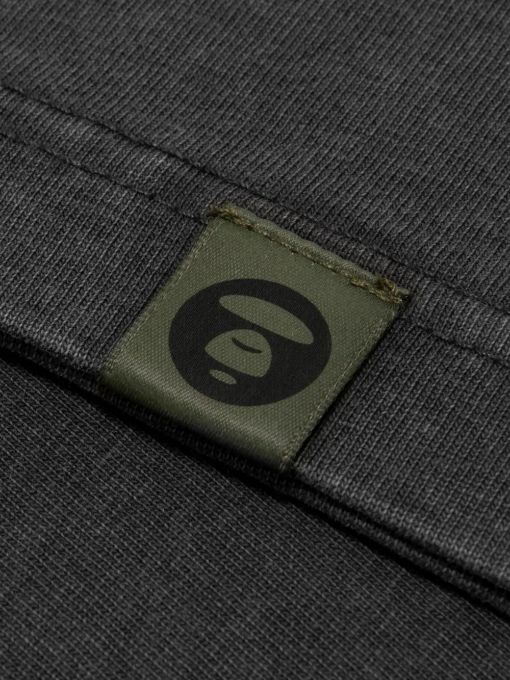 AAPE BY *A BATHING APE Poloshirt met applicatie Grijs