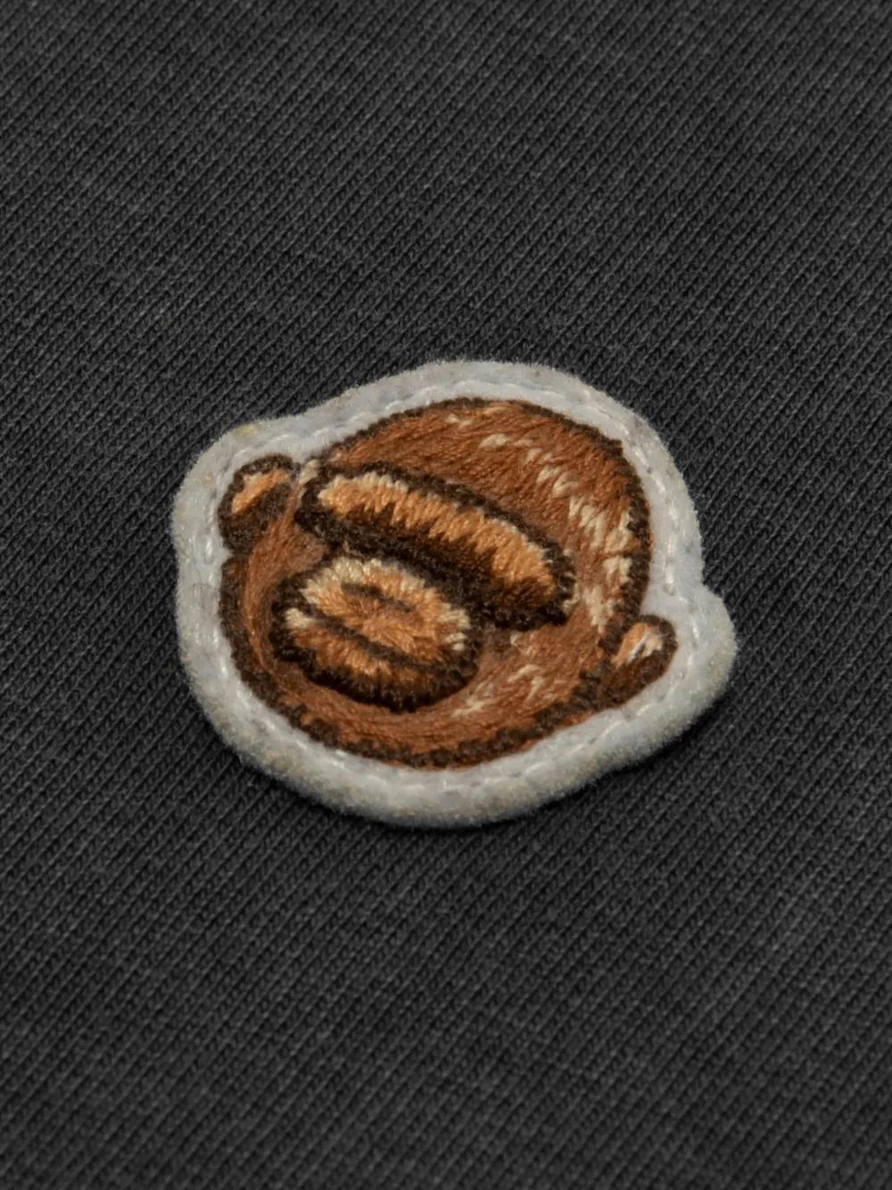 AAPE BY *A BATHING APE Poloshirt met applicatie Grijs