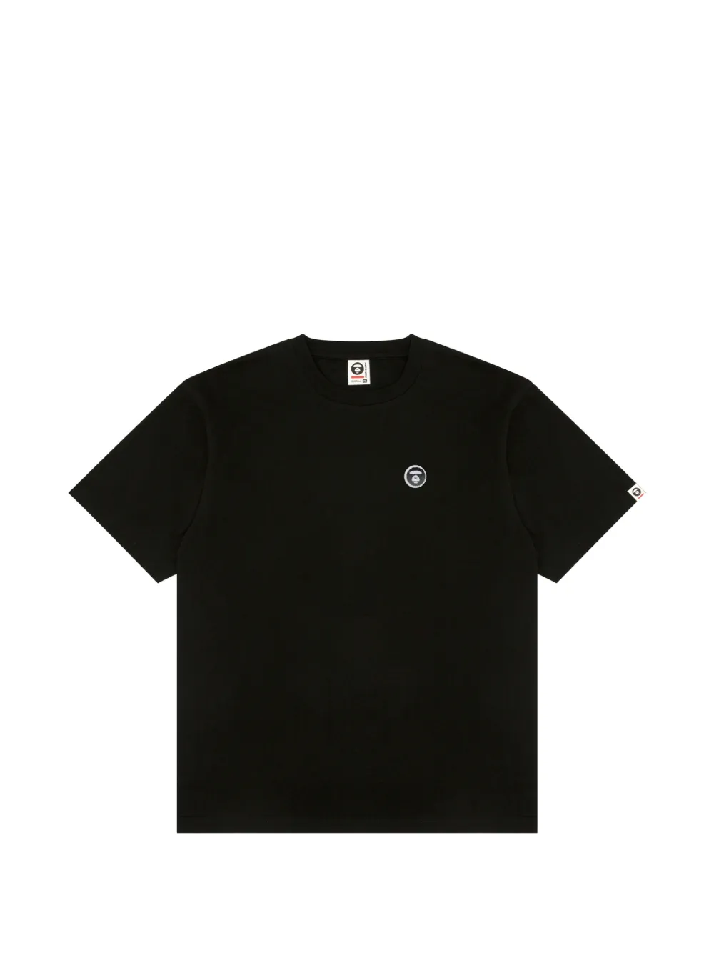 AAPE BY *A BATHING APE® appliqué T-shirt - Nero