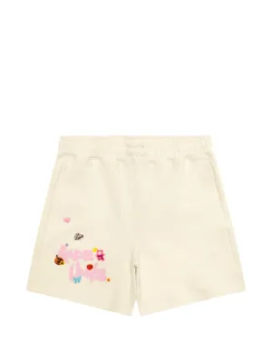 AAPE BY *A BATHING APE® アップリケ ショートパンツ | ピンク