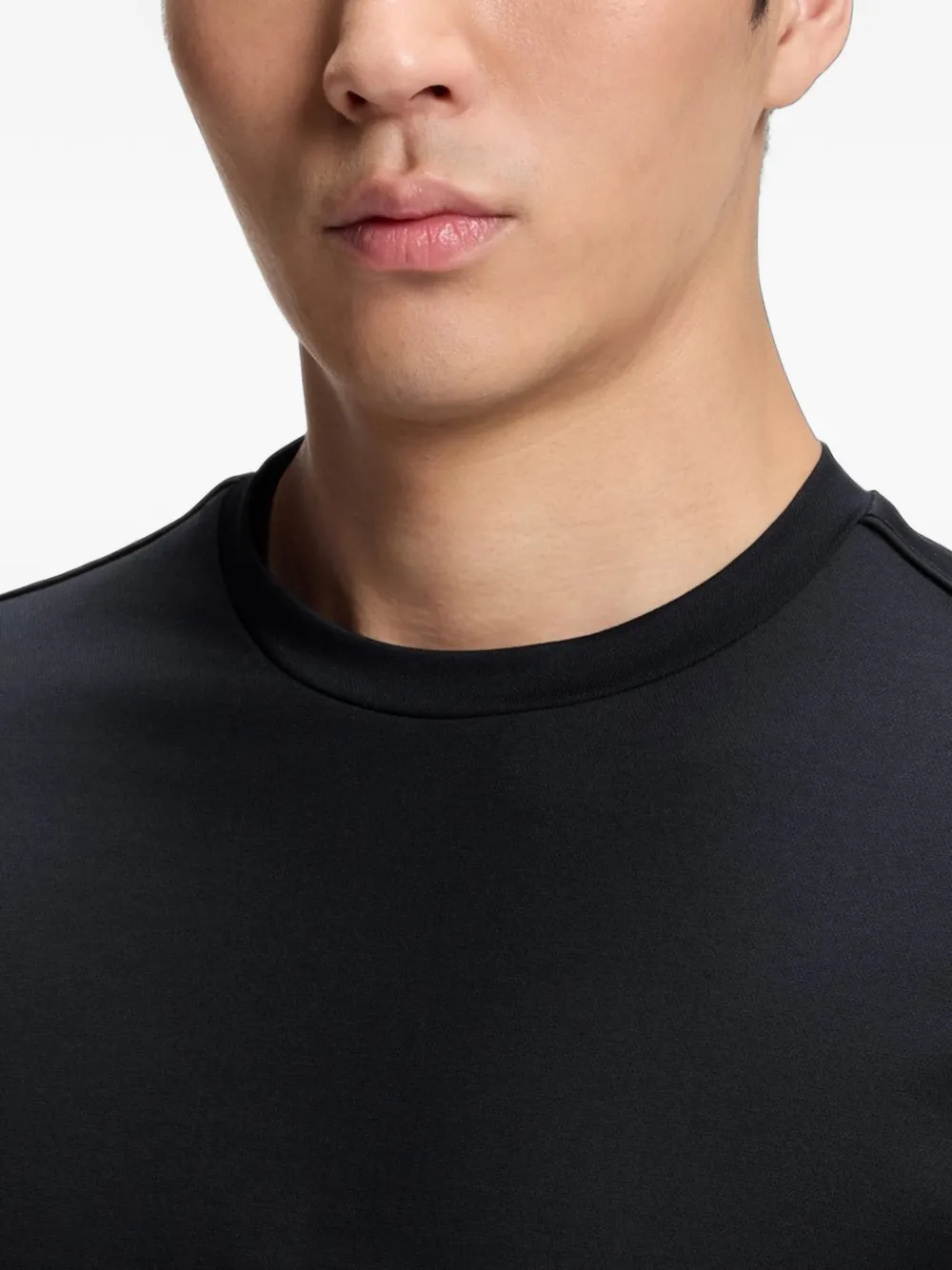 BOSS Performance T-shirt van katoenblend Blauw