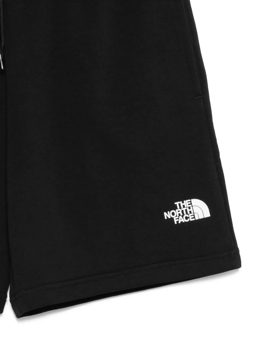 The North Face Shorts met logoprint Zwart