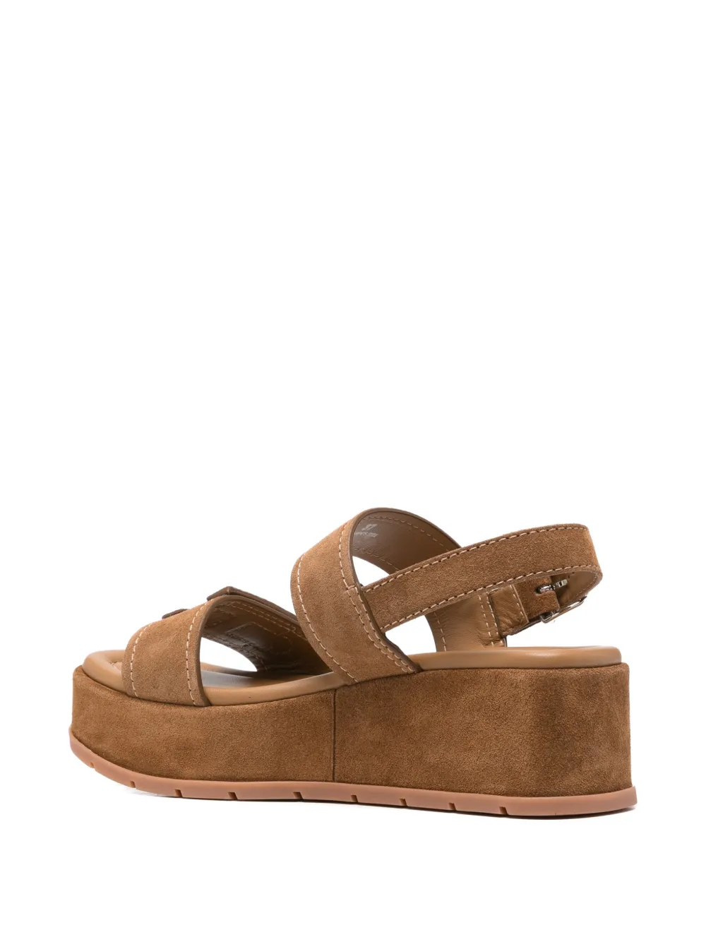 Hogan Sandalen met gesp Bruin